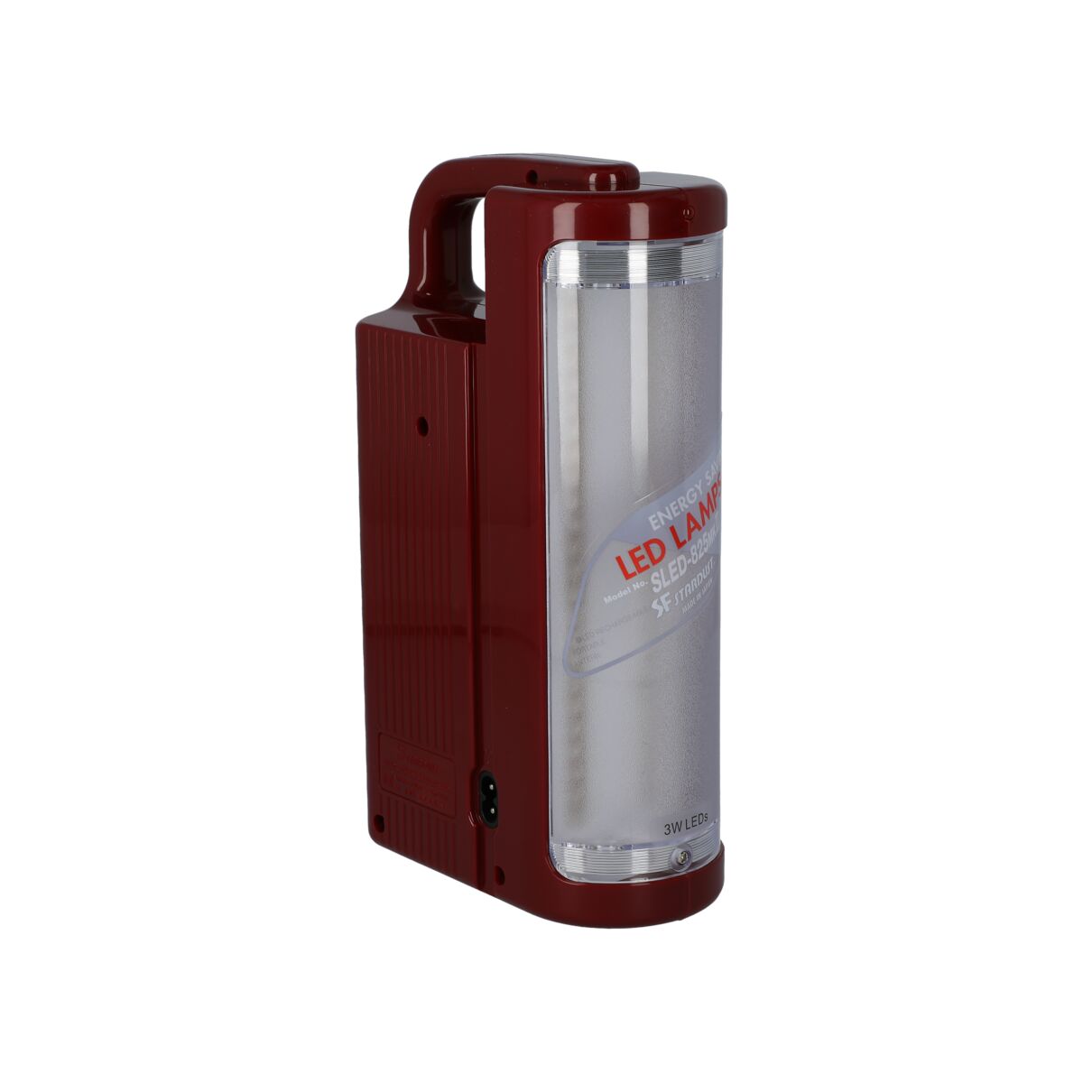 Stardust Portable and Rechargeable Energy Saving Durable LED Lantern Red